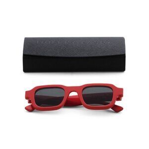 THIERRY LASRY Red 47mm Square Sunglasses